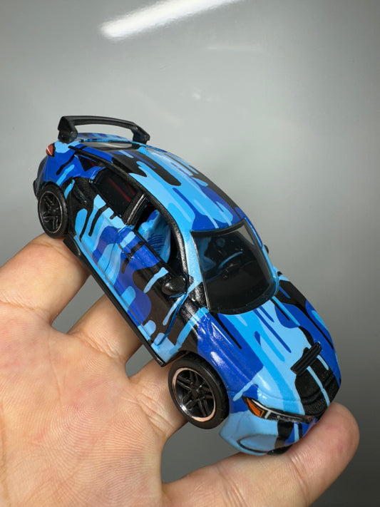 Camo Drip Honda Civic Type R Hot Wheels Pull Back Speeders (1 of 1)