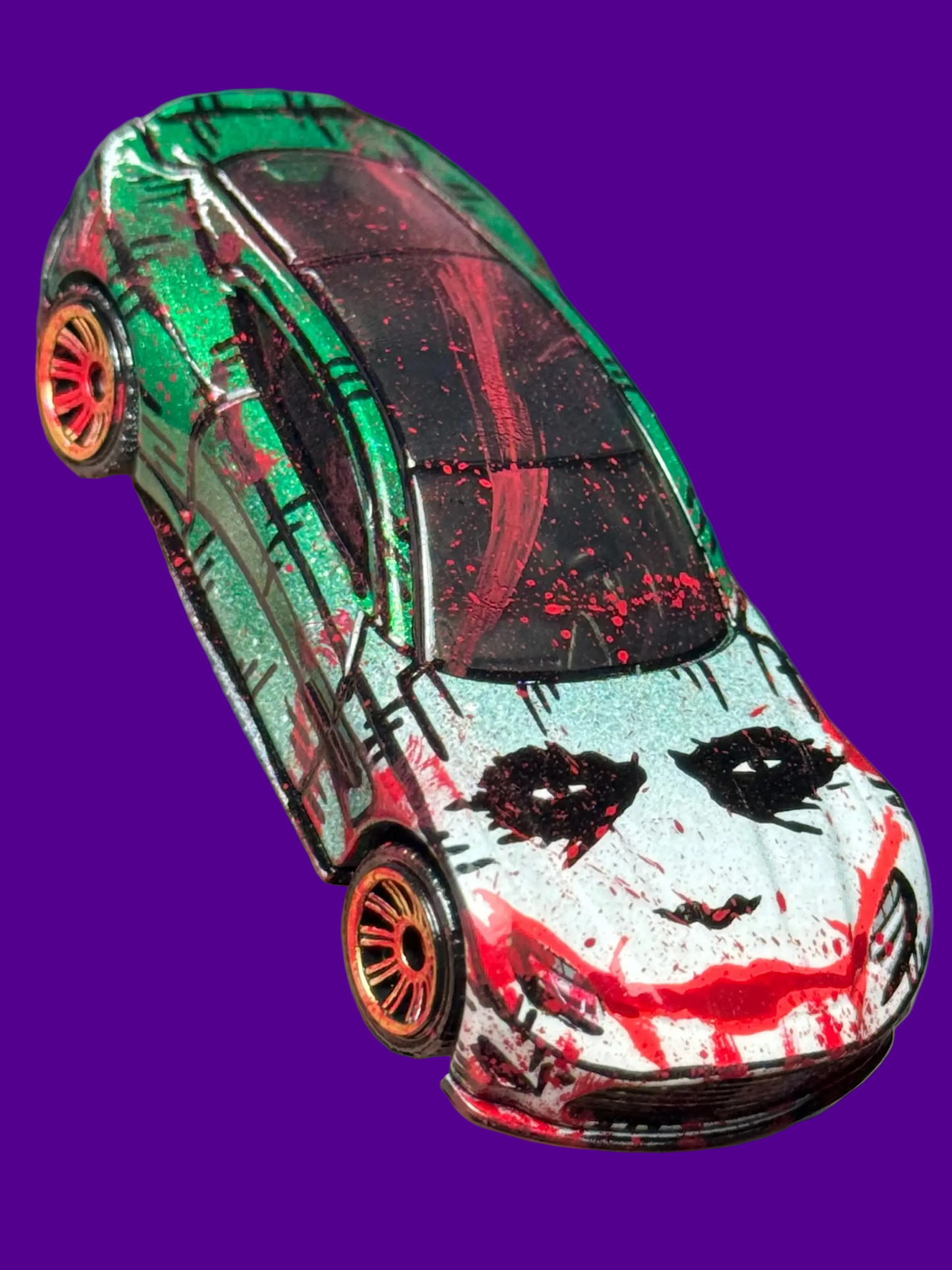 Manga Joker Aston Martin Vanquish Matchbox (1 of 1)