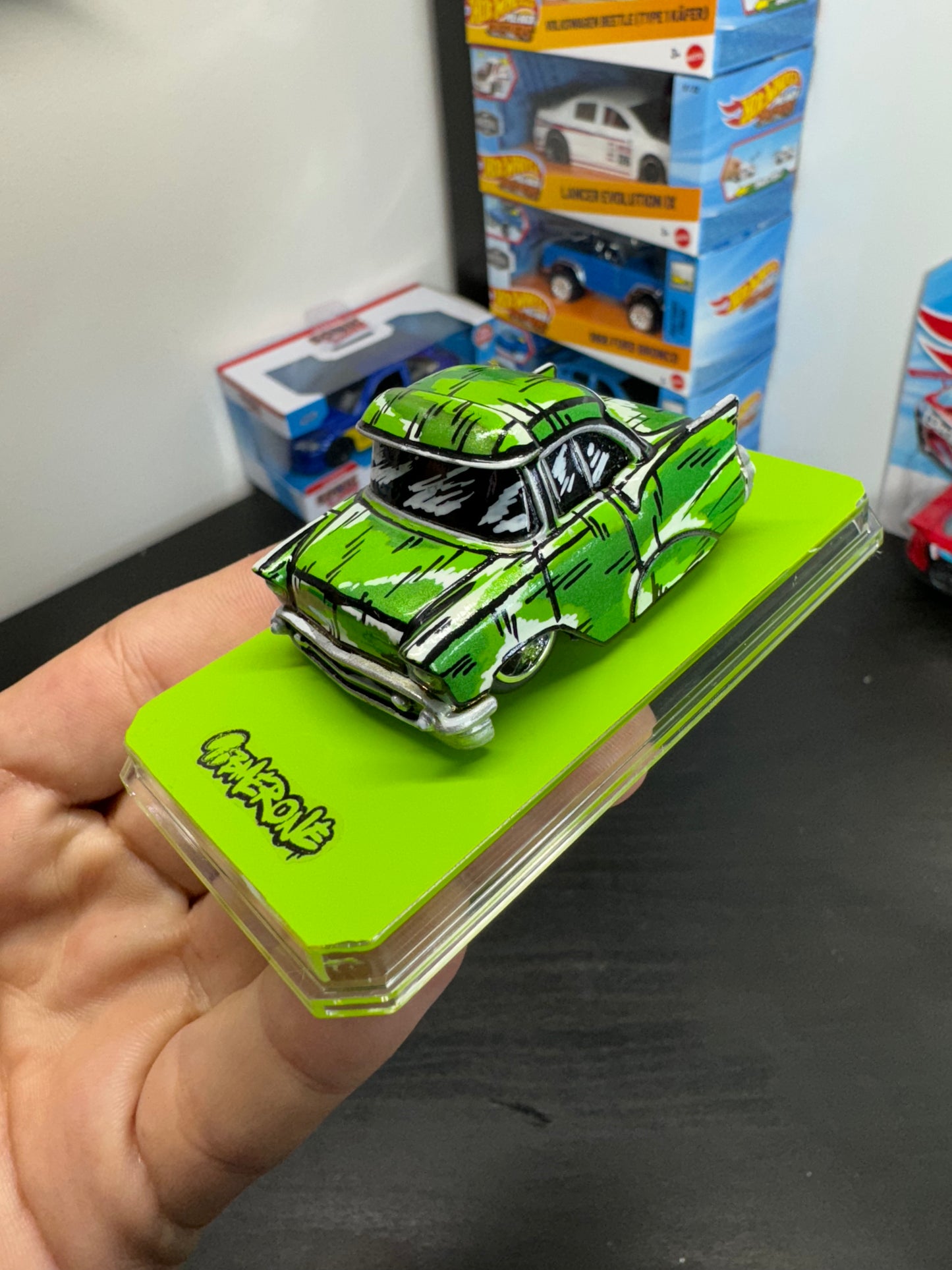 Custom Manga Car Tuned 57’ Chevy Bel Air (1 of 1)