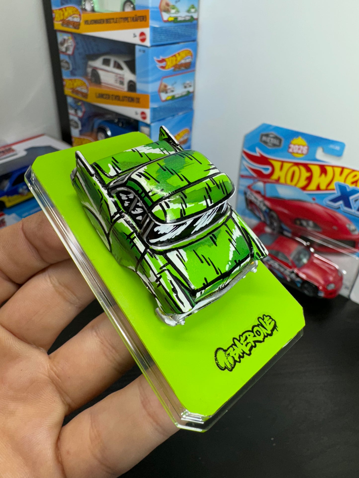 Custom Manga Car Tuned 57’ Chevy Bel Air (1 of 1)