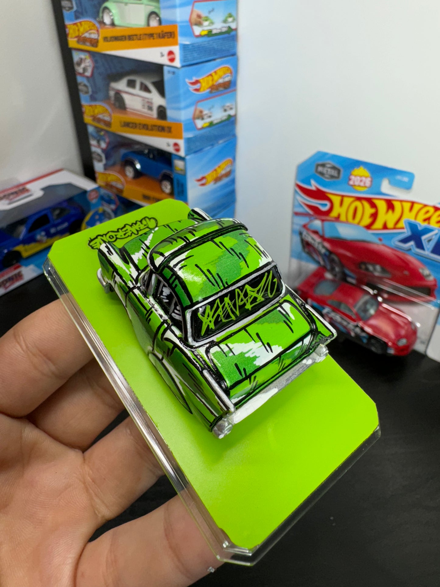 Custom Manga Car Tuned 57’ Chevy Bel Air (1 of 1)