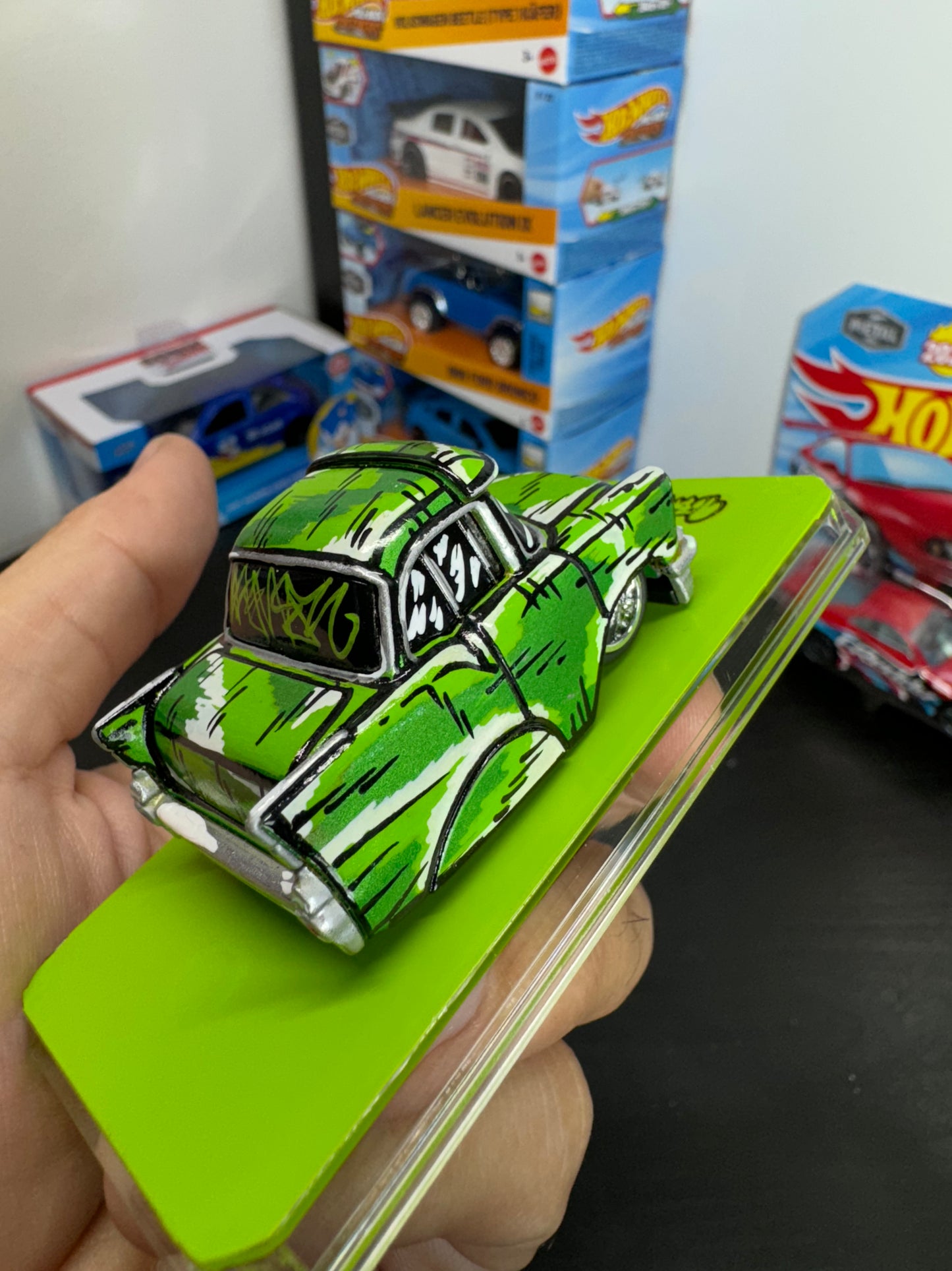 Custom Manga Car Tuned 57’ Chevy Bel Air (1 of 1)