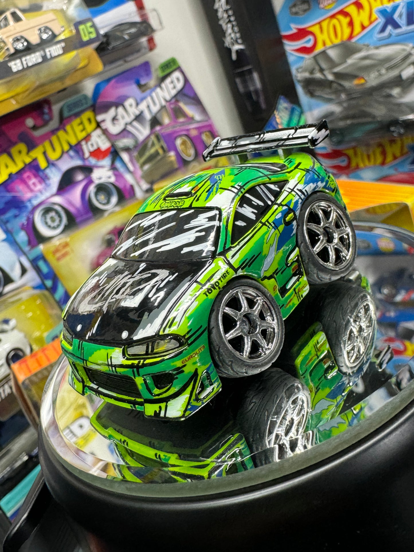 Manga Cartoon Fast And Furious Mitsubishi Eclipse (1 of 1)