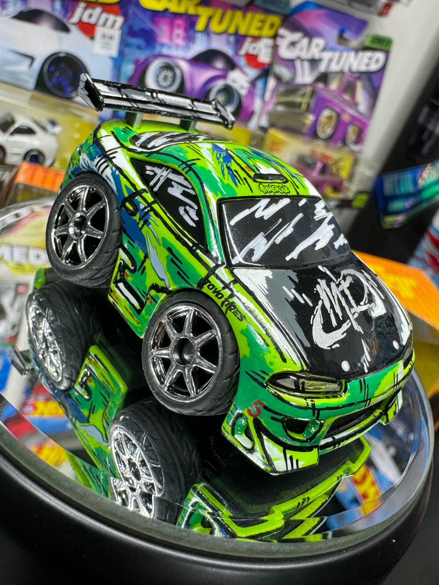 Manga Cartoon Fast And Furious Mitsubishi Eclipse (1 of 1)