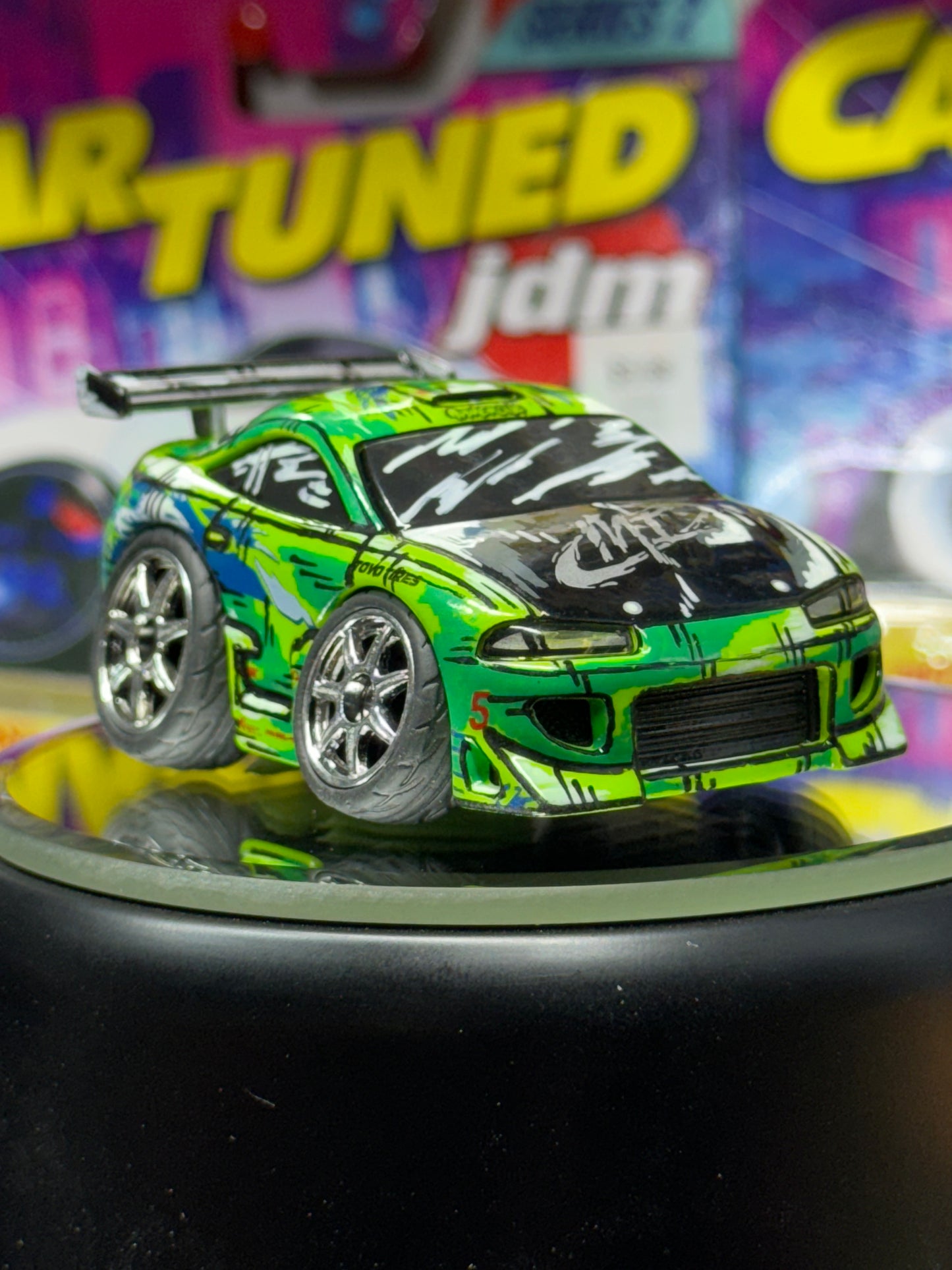 Manga Cartoon Fast And Furious Mitsubishi Eclipse (1 of 1)