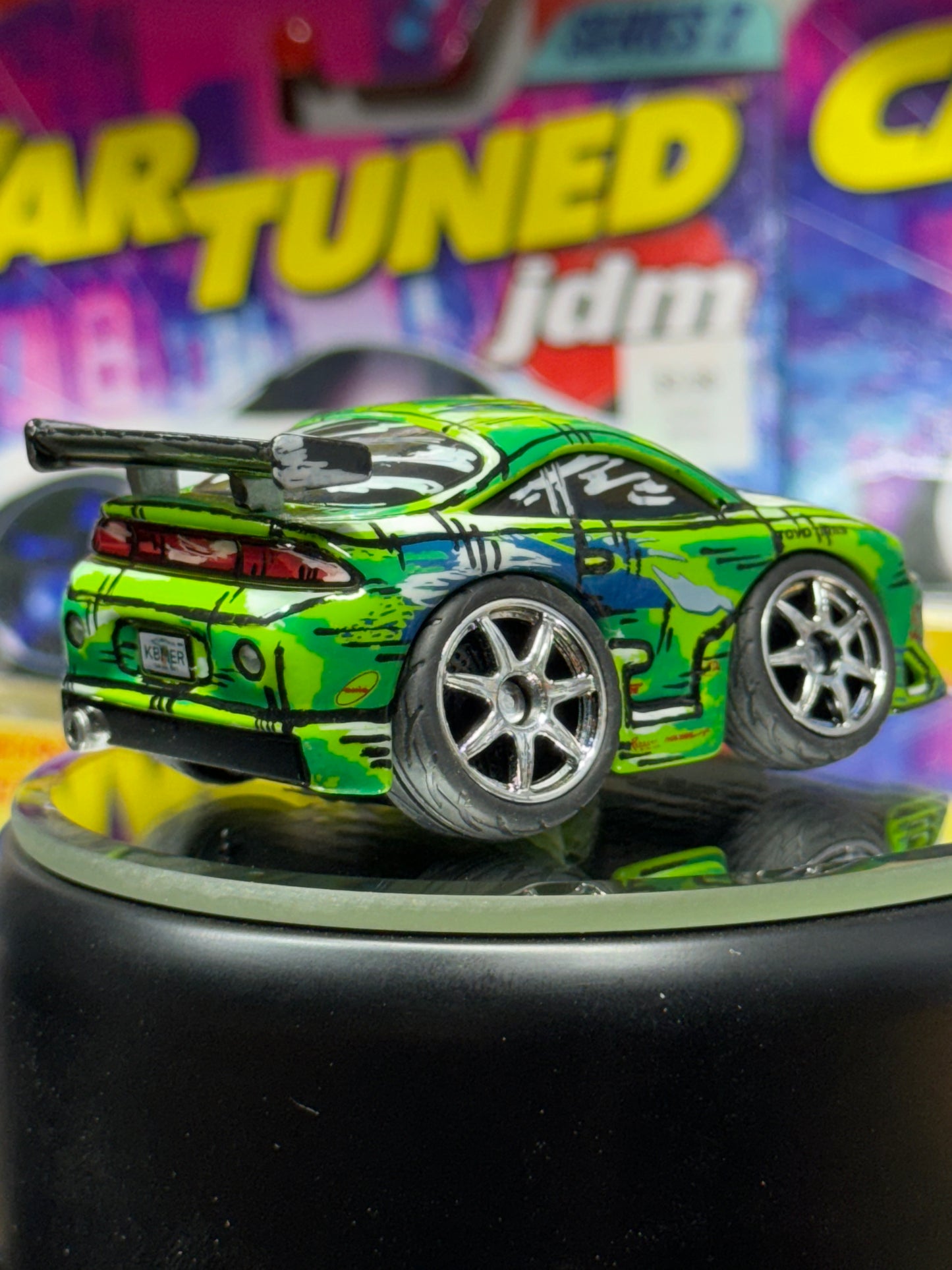 Manga Cartoon Fast And Furious Mitsubishi Eclipse (1 of 1)