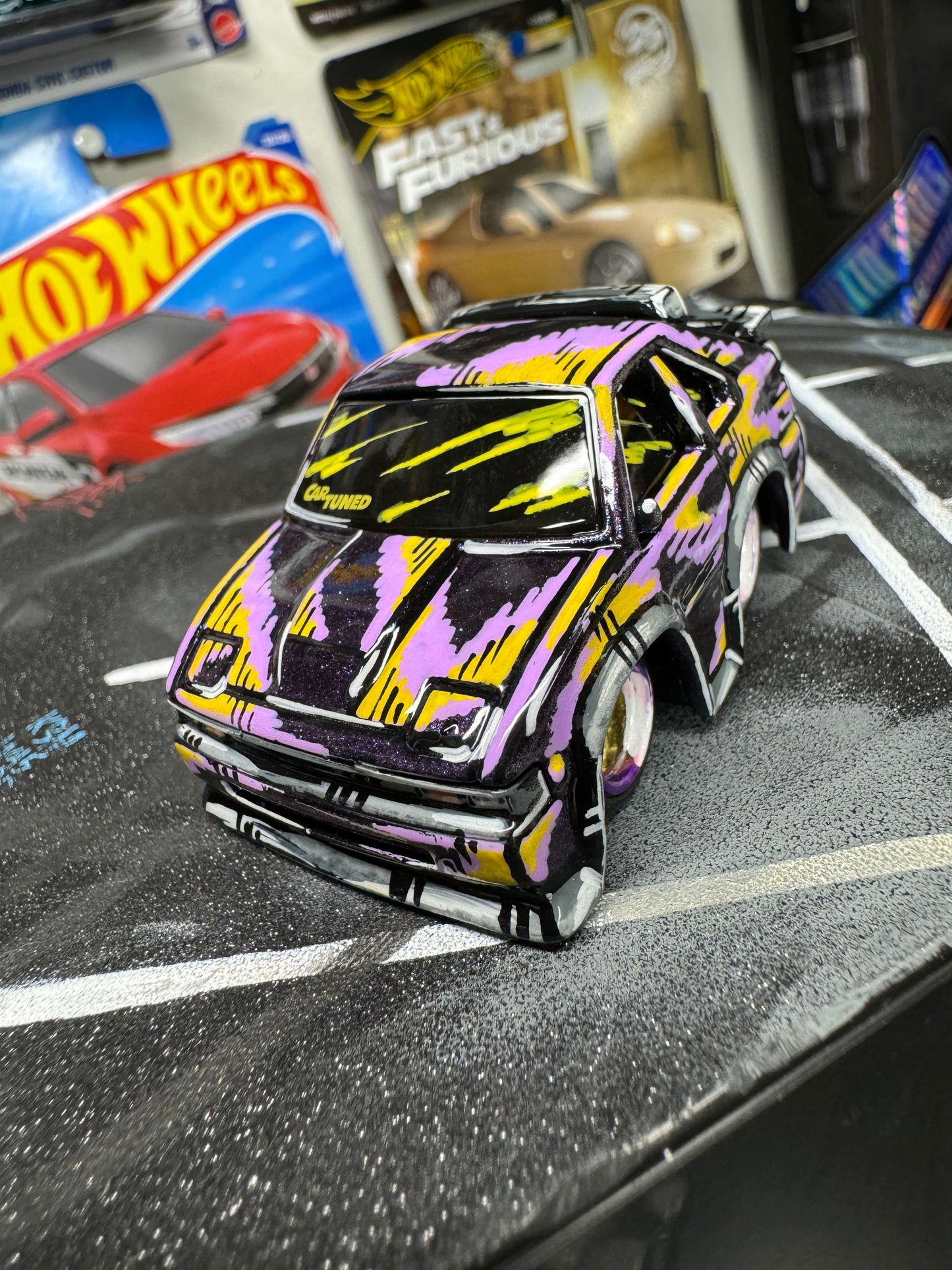 Manga Car Tuned Toyota Supra (1 of 1)