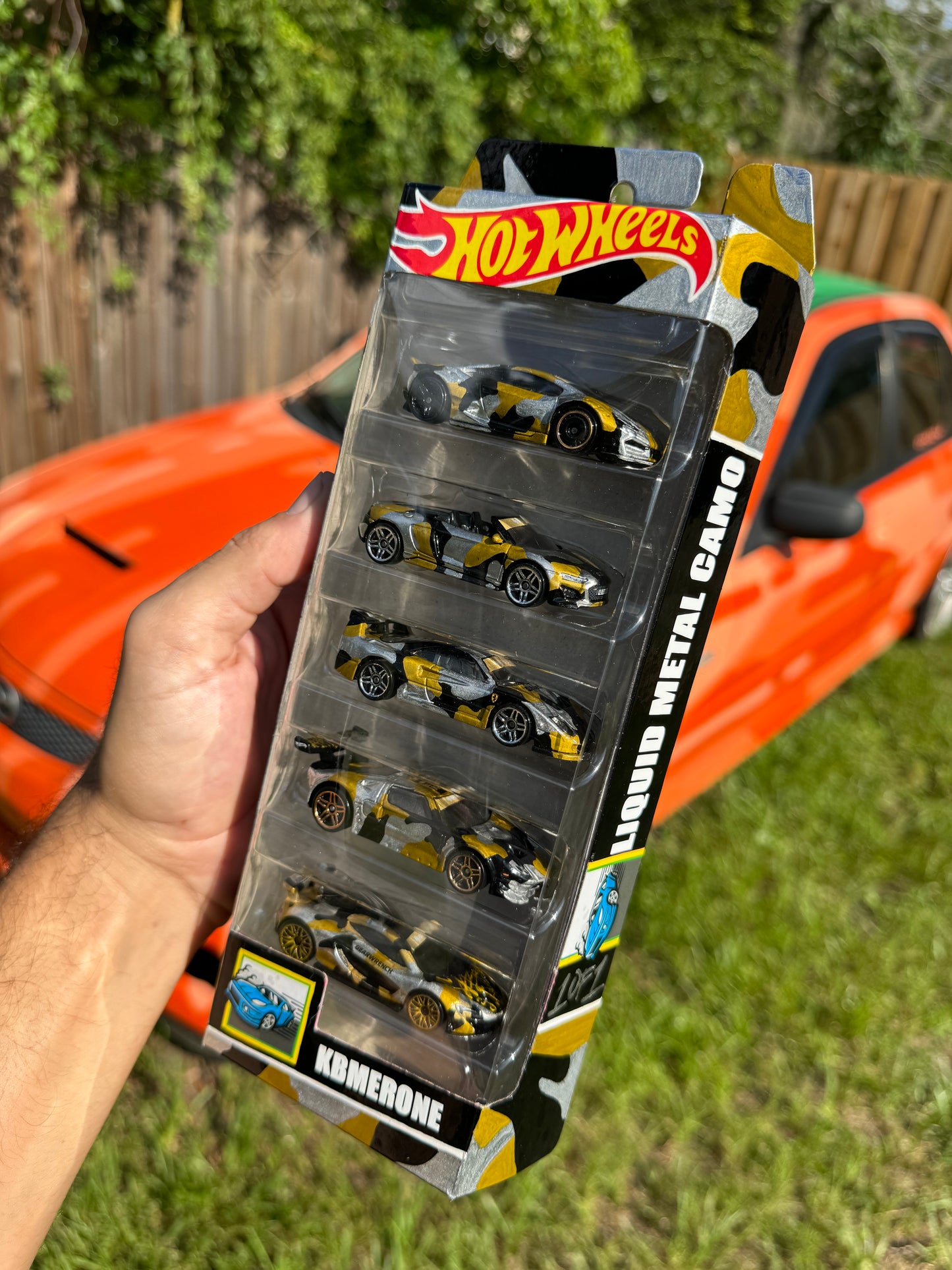 Liquid Metal Camo Hot Wheels 5 Pack (1 of 1)