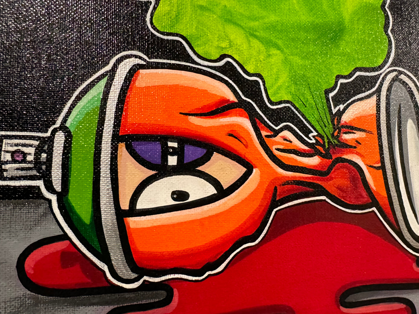 South Park Kenny Smashed “Cantoon” 8x10” Canvas