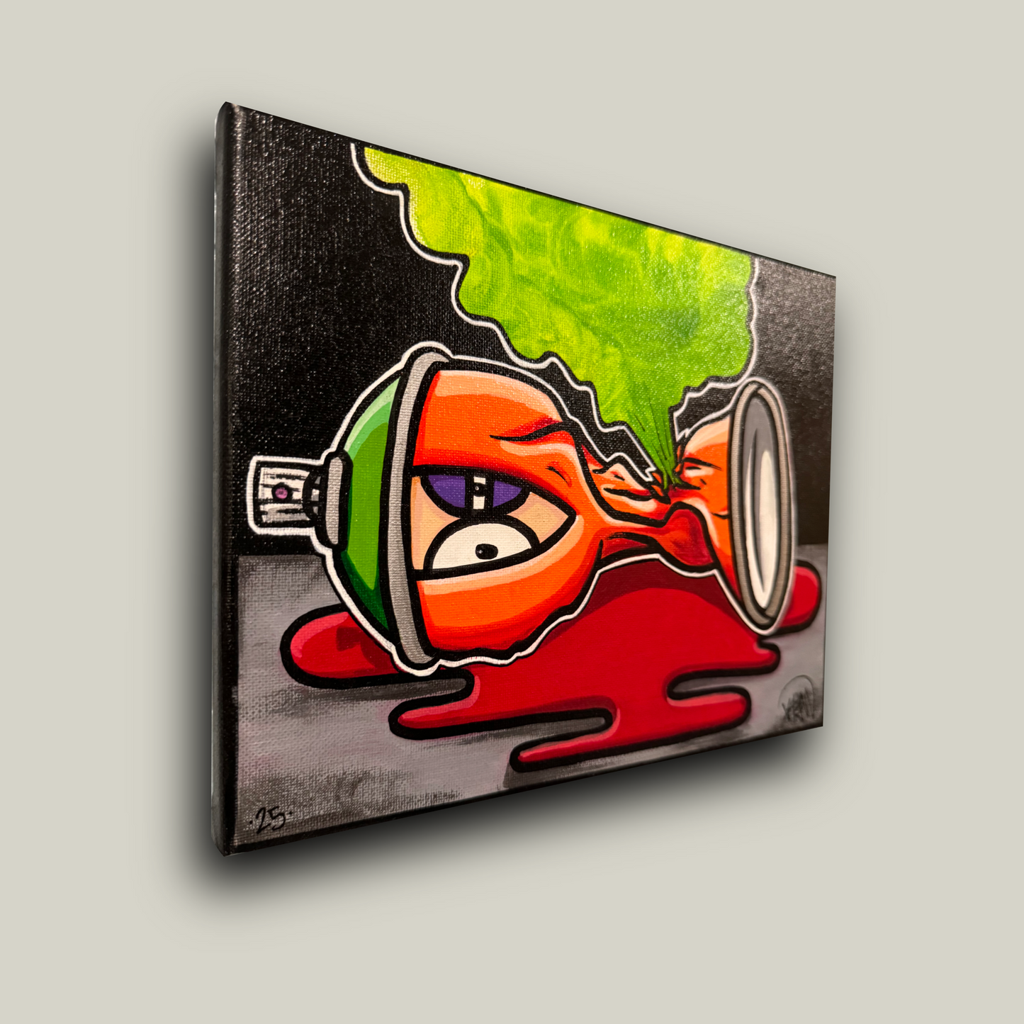 South Park Kenny Smashed “Cantoon” 8x10” Canvas