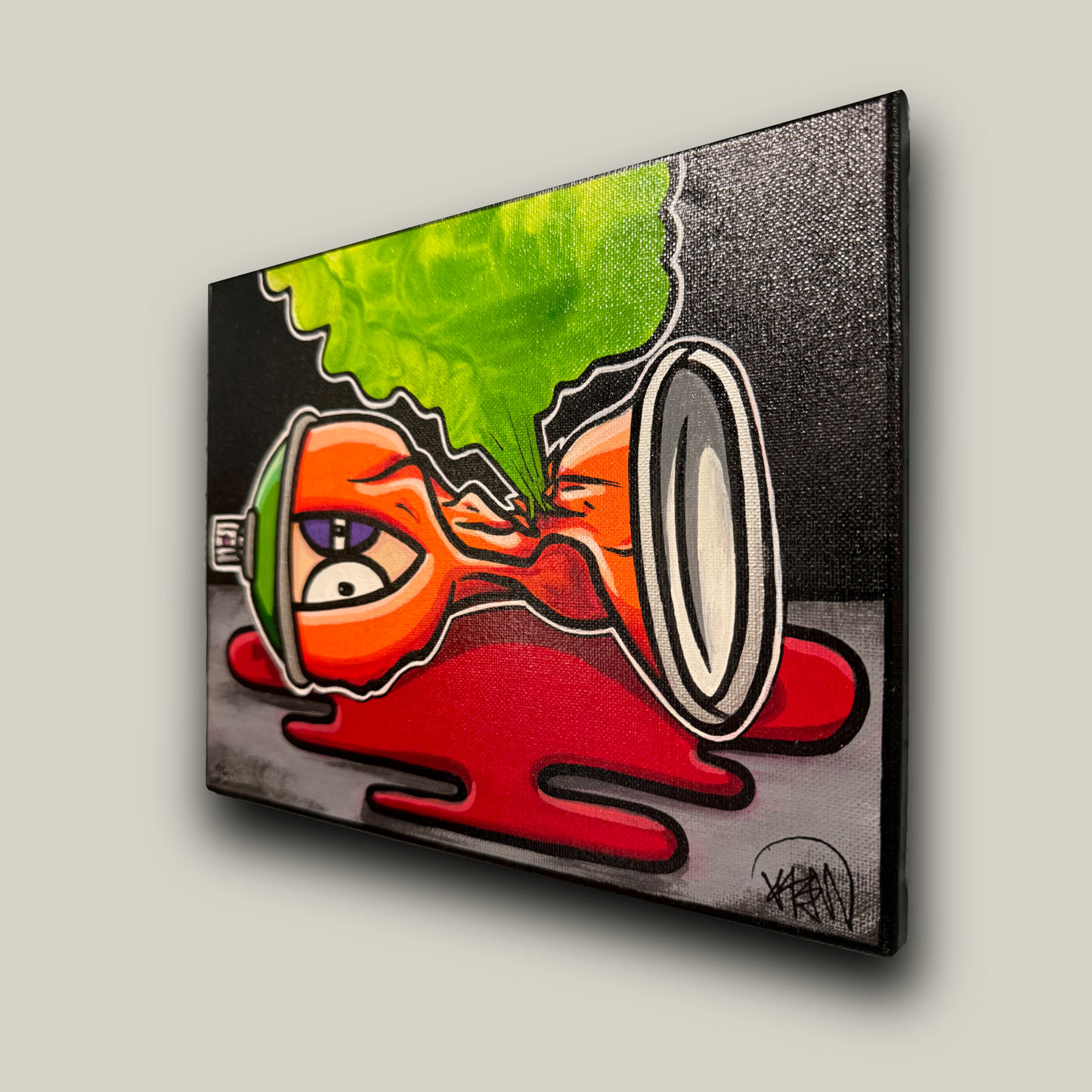 South Park Kenny Smashed “Cantoon” 8x10” Canvas