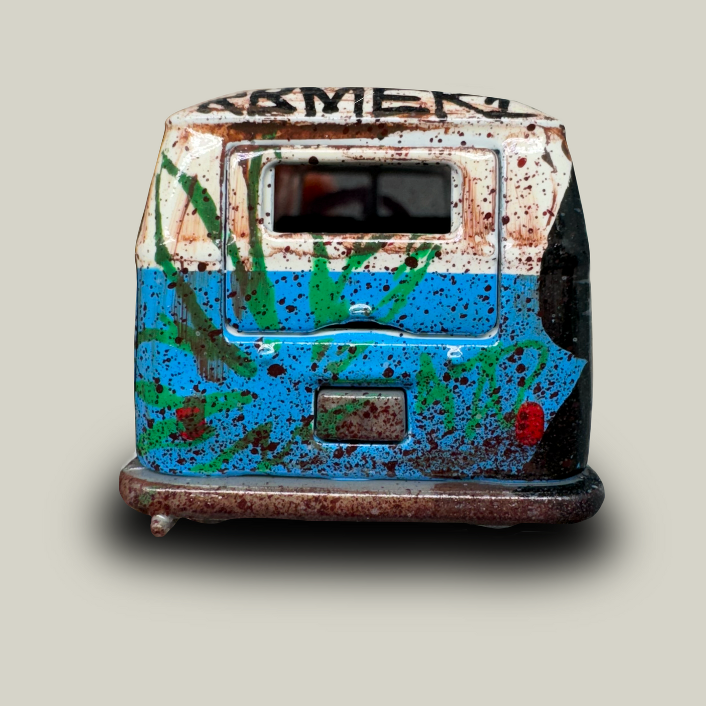 Hippie SpongeBob Graffiti Majorette VW T1 Bus (1 of 1)